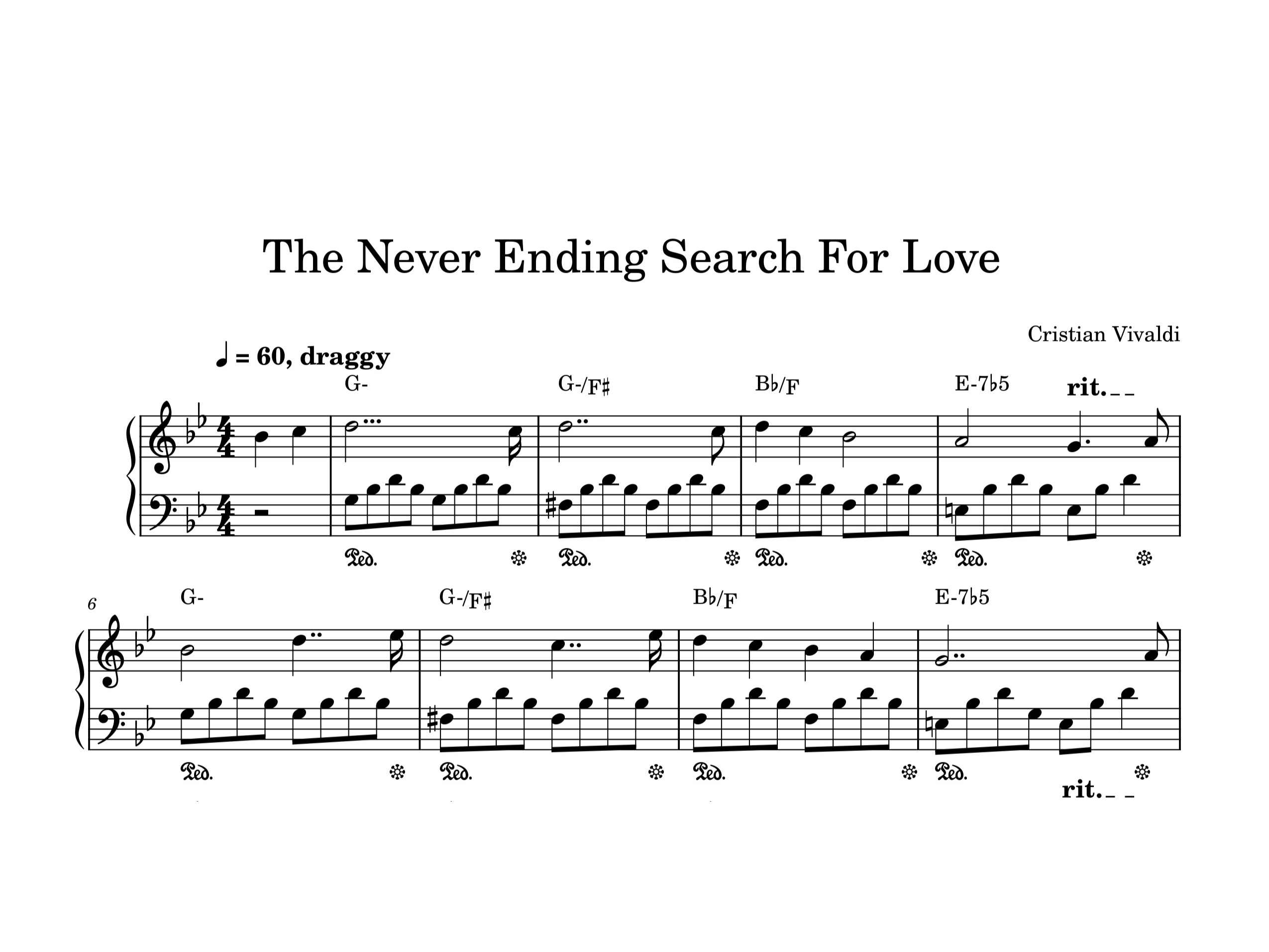 The Never Ending Search For Love
